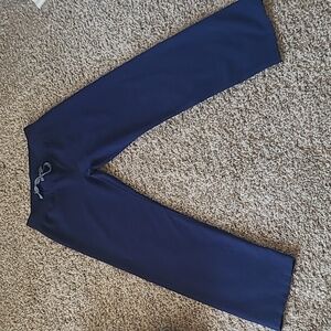 FIGS Livingston Basic Scrub Pants, Navy, size Small